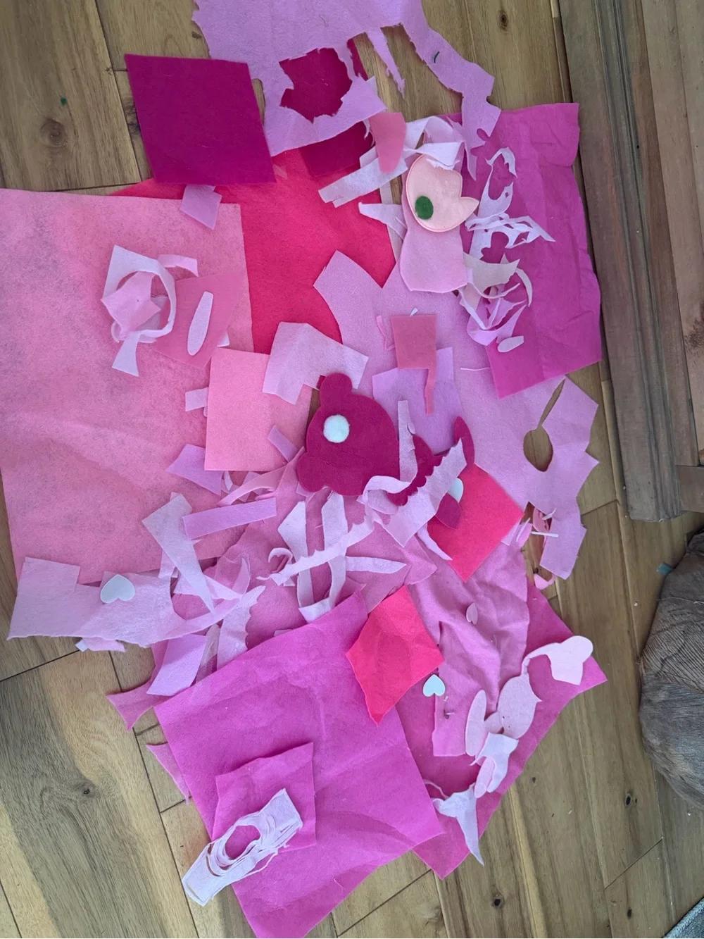 HUGE Rainbow Felt Scrap Bundle Assortment